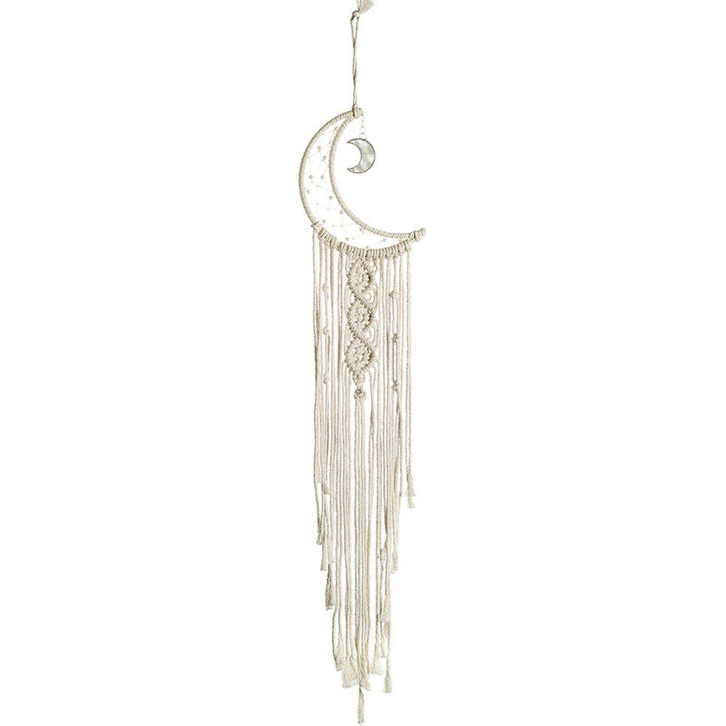 Roomtery Moon Macrame Dreamcatcher