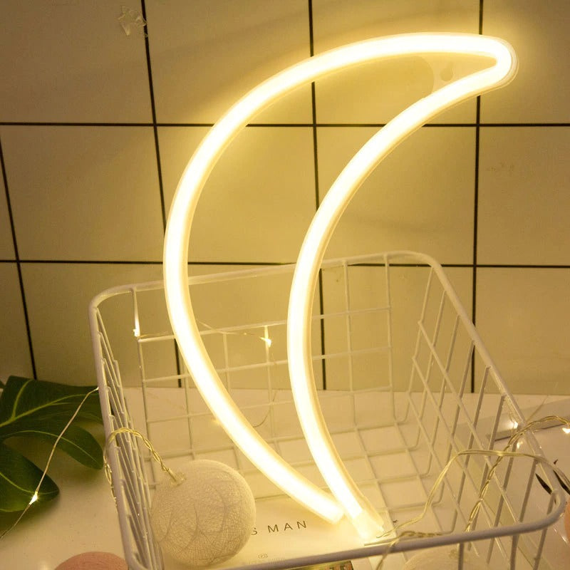 Roomtery Moon Neon Sign