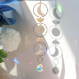 Roomtery Moon Phase Nacre Suncatcher, view 3