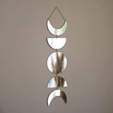Roomtery Moon Phases Wall Mirror Decor, view 6