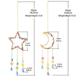 Roomtery Moon & Star Amethyst Suncatcher Set, view 6