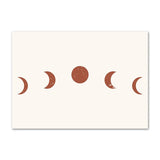 Roomtery Moongirl Boho Aesthetic Canvas Posters, view 4