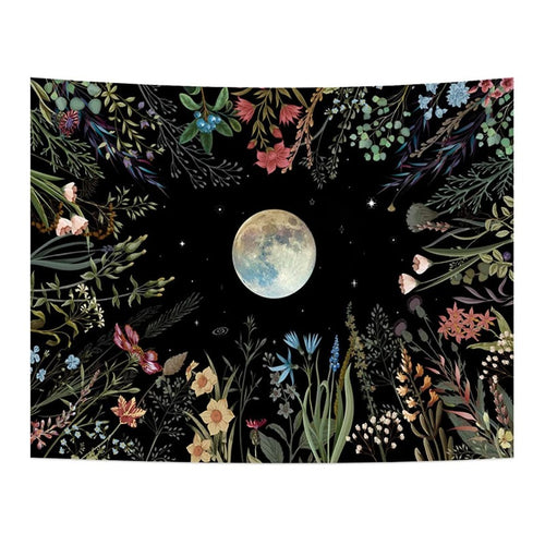 Roomtery Moonlit Garden Tapestry