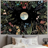 Roomtery Moonlit Garden Tapestry, view 3