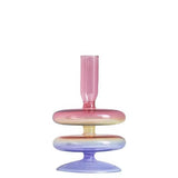 Roomtery Multicolor Irregular Glass Candleholder, view 6