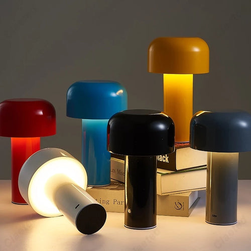 Roomtery Metal Mushroom Table Lamp