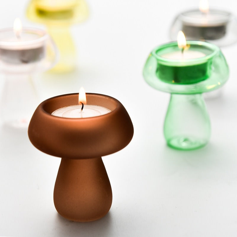Roomtery Mushroom Tealight Candle Holder