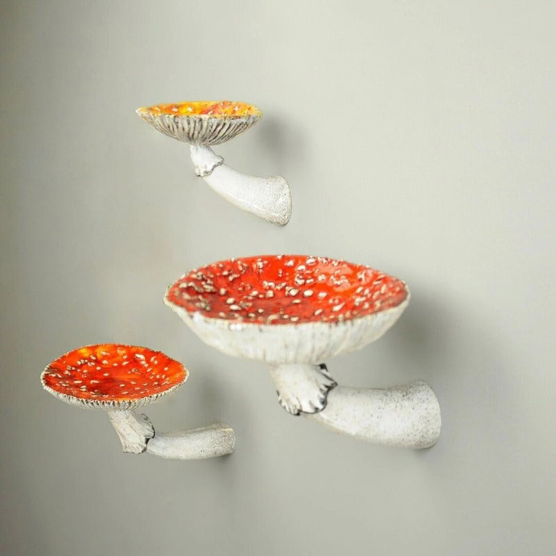 Roomtery Mushroom Wall Shelf