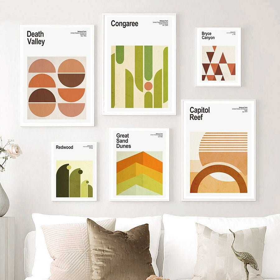 Roomtery National Park Abstracts Canvas Posters