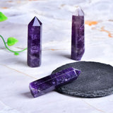 Roomtery Natural Amethyst Crystal Tower, view 2