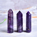 Roomtery Natural Amethyst Crystal Tower, view 4
