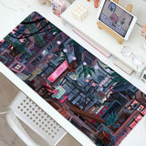 Roomtery Night Cities Aesthetic Large Mouse Pad, view 2