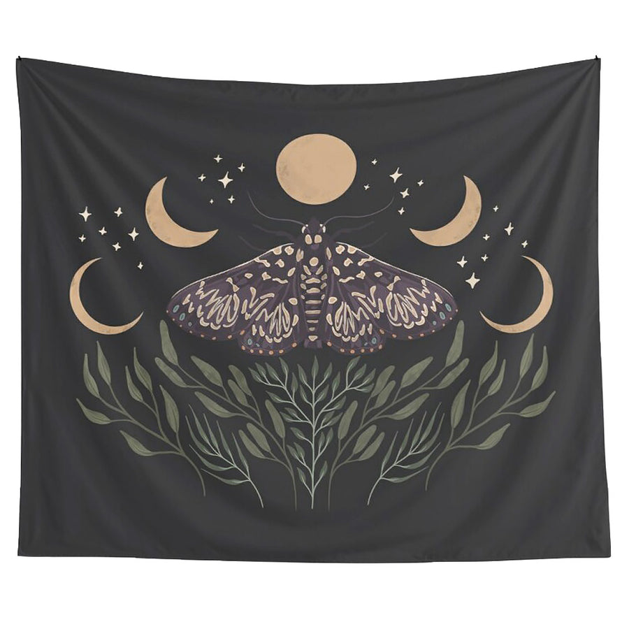 Roomtery Night Moth Tapestry