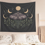 Roomtery Night Moth Tapestry, view 2