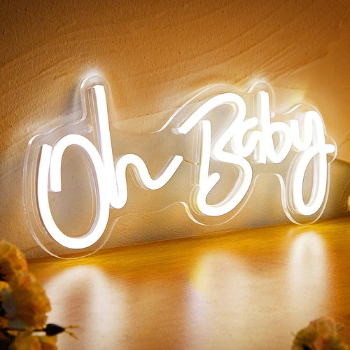 Roomtery Oh Baby LED Neon Sign