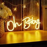 Roomtery Oh Baby LED Neon Sign, view 5