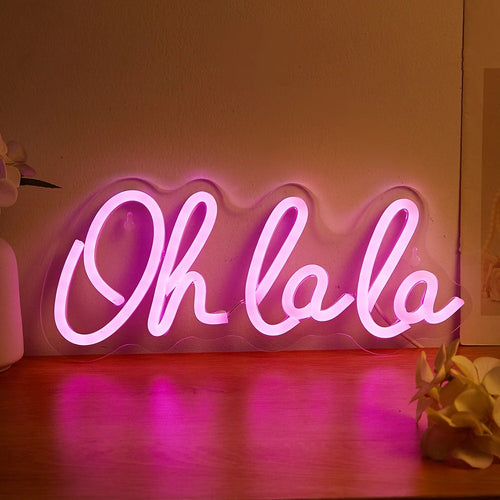 Roomtery Oh La La LED Wall Neon Sign