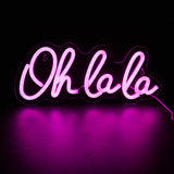Roomtery Oh La La LED Wall Neon Sign, view 4
