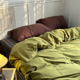Roomtery Olive Plaid Rustic Bedding Set, view 2