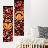 Roomtery Orange Night Moth Tapestry, view 3