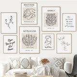 Roomtery Outline Art & Quotes Canvas Posters, view 2