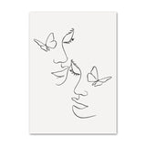 Roomtery Outline Art & Quotes Canvas Posters, view 4