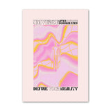 Roomtery Pale Gradients and Quotes Canvas Posters, view 5