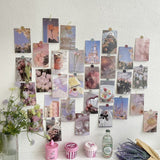 Roomtery Pale Roses Wall Collage Prints, view 3