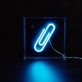 Roomtery Paper Clip LED Box Neon Sign, view 2
