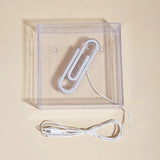 Roomtery Paper Clip LED Box Neon Sign, view 5