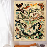Roomtery Papillons Botanical Tapestry, view 3