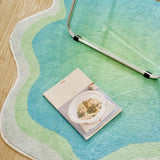 Roomtery Pastel Blob Irregular Accent Rug, view 3