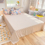 Roomtery Pastel Brown Flowers Bedding Set, view 5