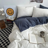 Roomtery Pastel Double-Sided Aesthetic Bedding Set, view 4