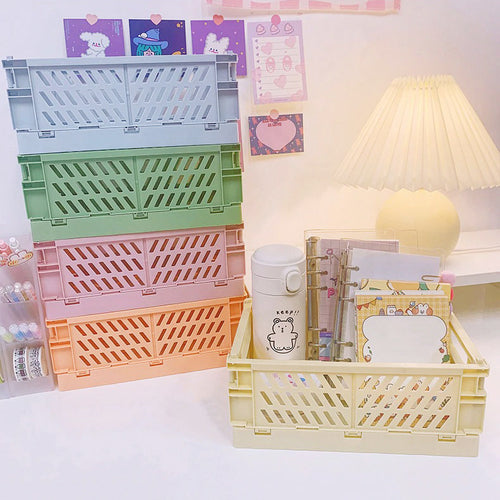 Roomtery Pastel Folding Crate