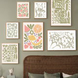 Roomtery Pastel Fruits Gallery Wall Canvas Posters, view 3