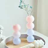 Roomtery Pastel Glass Bubble Vase, view 3
