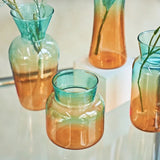 Roomtery Pastel Gradient Colored Glass Vase, view 2