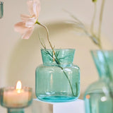 Roomtery Pastel Gradient Colored Glass Vase, view 5