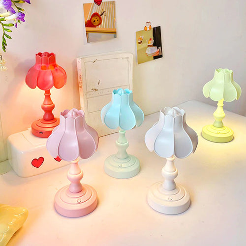 Roomtery Pastel Lotus Table Lamp