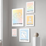 Roomtery Pastel Minimal Art Canvas Posters, view 2