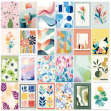 Roomtery Pastel Minimalist Print Wall Collage Cards Kit, view 3