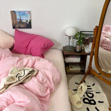 Roomtery Pastel Peachy Pink Bedding Set, view 4
