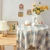 Roomtery Pastel Plaid Tablecloth, view 2