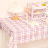 Roomtery Pastel Plaid Tablecloth, view 4