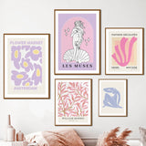 Roomtery Pastel Purple Art Canvas Posters, view 2