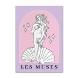 Roomtery Pastel Purple Art Canvas Posters, view 6