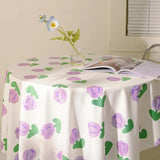 Roomtery Pastel Tulip Tablecloth, view 2