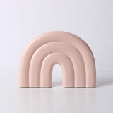 Roomtery Pastel U Shape Ceramic Vase, view 6