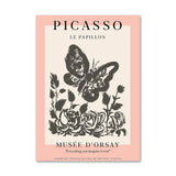 Roomtery Peachy Themed Art Canvas Posters, view 5